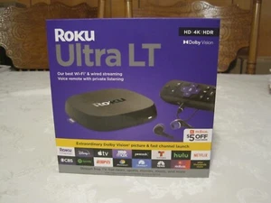 Roku Ultra LT 2022 HD/4K/Dispositivo de transmisión Dolby Vision/marca Wi-Fi de doble banda - Imagen 1 de 21