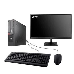 PC Fujitsu E920 Dt Gaming Bildschirm 27 " RTX 3050 i7-4770 RAM 16Go 1To SSD W11 - Bild 1 von 7