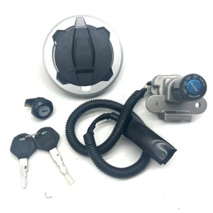 Motorcycle Ignition Switch Fuel Gas Cap Lock Set Fits Kawasaki KLX230 2020-2023 - Picture 1 of 10