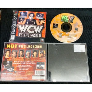 WCW vs. The World (PS1, PSX) Playstation 1 CIB completo - Imagen 1 de 2