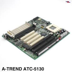 A-TREND ATC-5130 MAINBOARD SOCKET 5 7 ISA SLOT RETRO MOTHERBOARD FOR PENTIUM CPU - Afbeelding 1 van 6