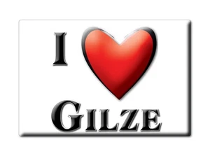 Gilze, Gilze En Rijen, Noord Brabant - Koelkastmagneet Holland Cadeau - Foto 1 di 9