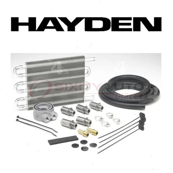 Hayden Engine Oil Cooler for 1973-2014 Honda Civic - Belts Cooling Radiators fs Foto 1 de 4