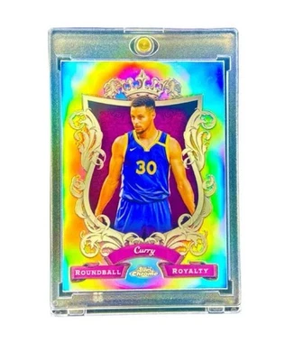 Stephen Curry RARE HOLO CROWN REFRACTOR INVESTMENT CARD SP - WARRIORS - Image 1 of 4