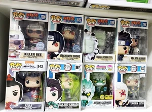 Lote de 8 Funko Pop! Naruto, Boruto, Avatar, Demon Slayer EXCLUSIVO - Imagen 1 de 7