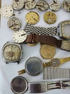 Vintage Bulova Parts Job Lot - Picture 1 of 21