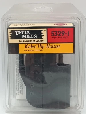 Uncle Mikes Holster Kydex Hip Holster RH Walter P99 SW99 5329-1 - Image 1 of 4