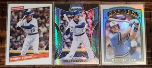 Robin Yount 2019-21 Panini/Topps Baseball Card Lot x3 Milwaukee Brewers - Bild 1 von 2
