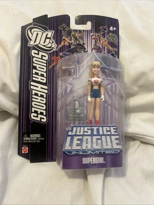 Экшн-фигурка DC Super Heroes 2005 Justice League Unlimited SUPERGIRL 3,5 дюйма НОВАЯ - Изображение 1 из 2