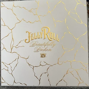 Jellyroll Beautifully Broken Rare Promo Box Numbered Vinyl LP, Gold Token - Picture 1 of 9