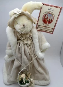 Vintage Bunnies By The Bay Miss Winter Wonder Aufzieh-Spieluhr Neu mit Etikett - Bild 1 von 11