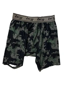 bcg compession boys XL boxer briefs underwear green camouflage new with out tag - Picture 1 of 4