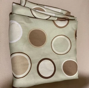 Retro Polka Dot Shower Curtain - Picture 1 of 1