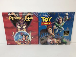 Laserdisc Set Of 2- Toy Story and Return Of Jafar - Picture 1 of 9