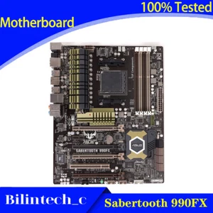 FOR ASUS Sabertooth 990FX Motherboard Supports AM3/AM3+ 32GB DDR3 990FX AMD - Picture 1 of 7