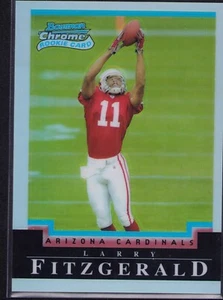Bowman Chrome 2004 - #118 Larry Fitzgerald (RC) Refractor Cardinals/500 - Imagen 1 de 1