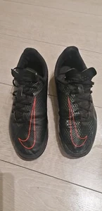 ⚽Mens Nike Phantom Gt Pro FG Football Boots UK Size 6 Black Red Cleats * VGC* - Picture 1 of 9