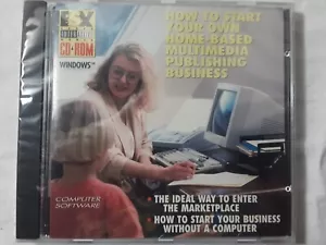 retro 1995 CD-Rom How to Start Your Own Home Based Multimedia Publishing Busines - Picture 1 of 3