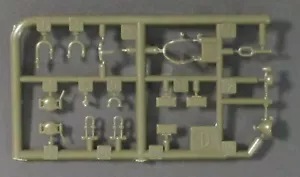 Casco compuesto Asuka escala 1/35 M4 - Partes árbol D del kit No. 35-034 - Imagen 1 de 1