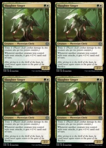 MTG - 4x SLAUGHTER SINGER - All Will Be One (U) - Picture 1 of 1
