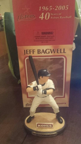 2005 SGA Houston Astros Jeff Bagwell Figurine Bobblehead Cover