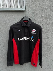 Saracens Rugby Union Shirt 2011/2012 Home Jersey Nike Long Sleeve Size M - Picture 1 of 7