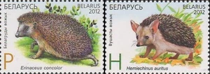 2012 Belarus-Kazakhstan The Joint issue Hedgehogs MNH - Picture 1 of 1