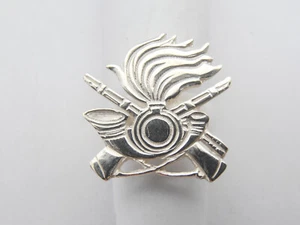 Zielschützen: 925 Silber Ring - Symbol - Wappen - Fries - Armee - - Bild 1 von 9