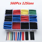 560PCS Cable Heat Shrink Tubing Sleeve Insulation Wire Wrap Tube Assortments Set