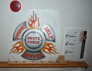 Racing contingency stickers decals Primo Belt Drive from NHRA /AHDRA /NASCAR  H1 - Picture 1 of 1