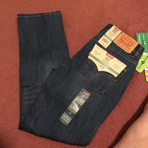 Levi's Boys' 514 Straight Fit Slim Jeans 14 Eco Performance NWT - Picture 1 of 13