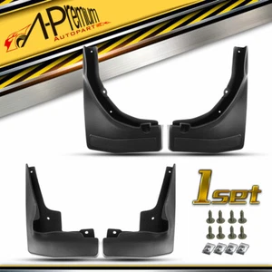 4x Splash Guard Muds Flaps w/ Running Board for Mercedes GLC X253 2015 2016 2017 - Picture 1 of 6