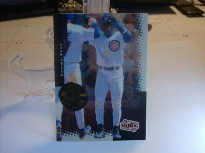 1999 Upper Deck UD Ionix  #15 - Sammy Sosa - Chicago Cubs  99-038 - Image 1 of 2