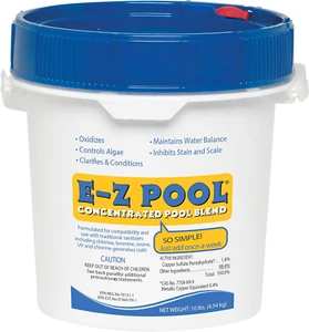 Piscina E-Z settimanale tutto in 1 concentrata soluzione cura piscina esterna miscela - Foto 1 di 9
