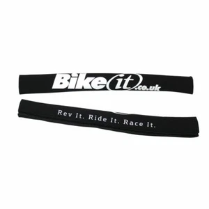 BikeIt 2 Tiedown Shrounds diam. 25mm nero neopreme coppia  - Picture 1 of 1