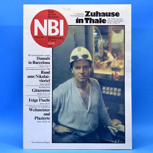 DDR NBI 29 1986 Feuerwehr Alex Thale Fussball Saalkreis Verkehrsunfall Potsdam A - Bild 1 von 1
