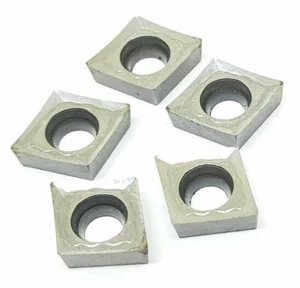 TaeguTec CCGT 09T304 Hartmetall Wendeplatten Sorten K10 Drehspitzen scharfer Rechen - Bild 1 von 7