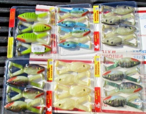 NEW* ASSORTED FROGS 12 packs of 4ct 4in BIG BITE Lures Frog Baits Bass Fishing - Picture 1 of 9