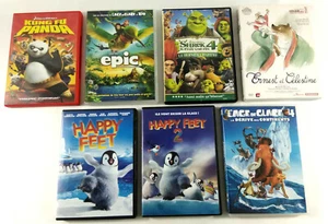 Set of 7 DVD VF Cartoons Children Fast and Tracked Shipping - Picture 1 of 2