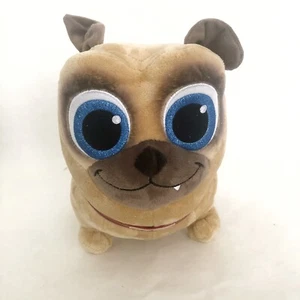 Peluche Disney Store Tan 12" Cucciolo Cane Amici Rolly Carlino Peluche Giocattolo Cucciolo Pal - Foto 1 di 5
