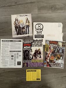 Rob White Zombie Rare Fanclub Package Psychoholics Anonymous News Letter Poster