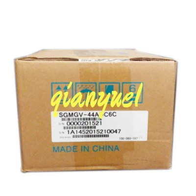Brand-new SGMGV-44ADC6C Servo Motor DHL/FedEx SGMGV44ADC6C - Image 1 of 4