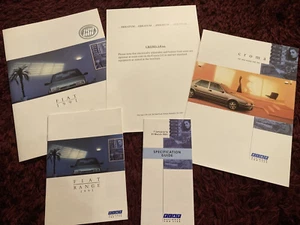 Fiat Croma Brochure Pack 1991 - UK issue, 5 items - Mk1 Facelifted model, Turbo - Picture 1 of 2