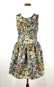 Cottagecore Floral Tapestry Dress Size 14 Lined - Picture 1 of 4