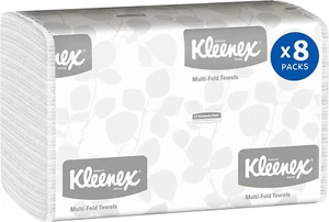 Kleenex Multifold Paper Towels Bulk 02046 Absorbency Pockets Towel White - Picture 1 of 11