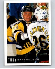 1995-96 Swedish Upper Deck #6 Tony Barthelson  V80009
