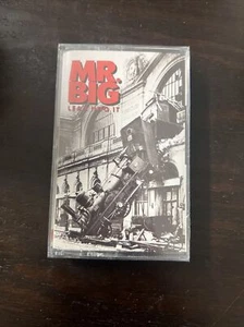 FACTORY SEALED-Mr. Big Lean Into It Used Cassette Hair Glam Metal Rock - Picture 1 of 4