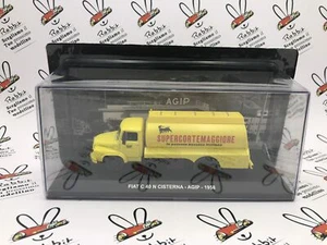 DIE CAST " FIAT C 40 N CISTERNA AGIP 1958 " TECA ROTTA PUBBLICITARI 1/43 - Picture 1 of 4
