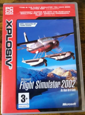 Microsoft Flight Simulator 2002 [FS2002, PC,CD Rom, XPLOSOV] - Image 1 of 2