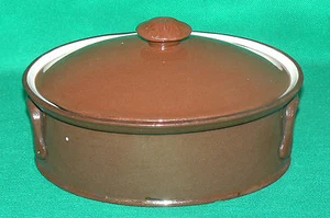 SARREGUEMINES Terrine plat pour four made in Germany tampon en creux - Imagen 1 de 4